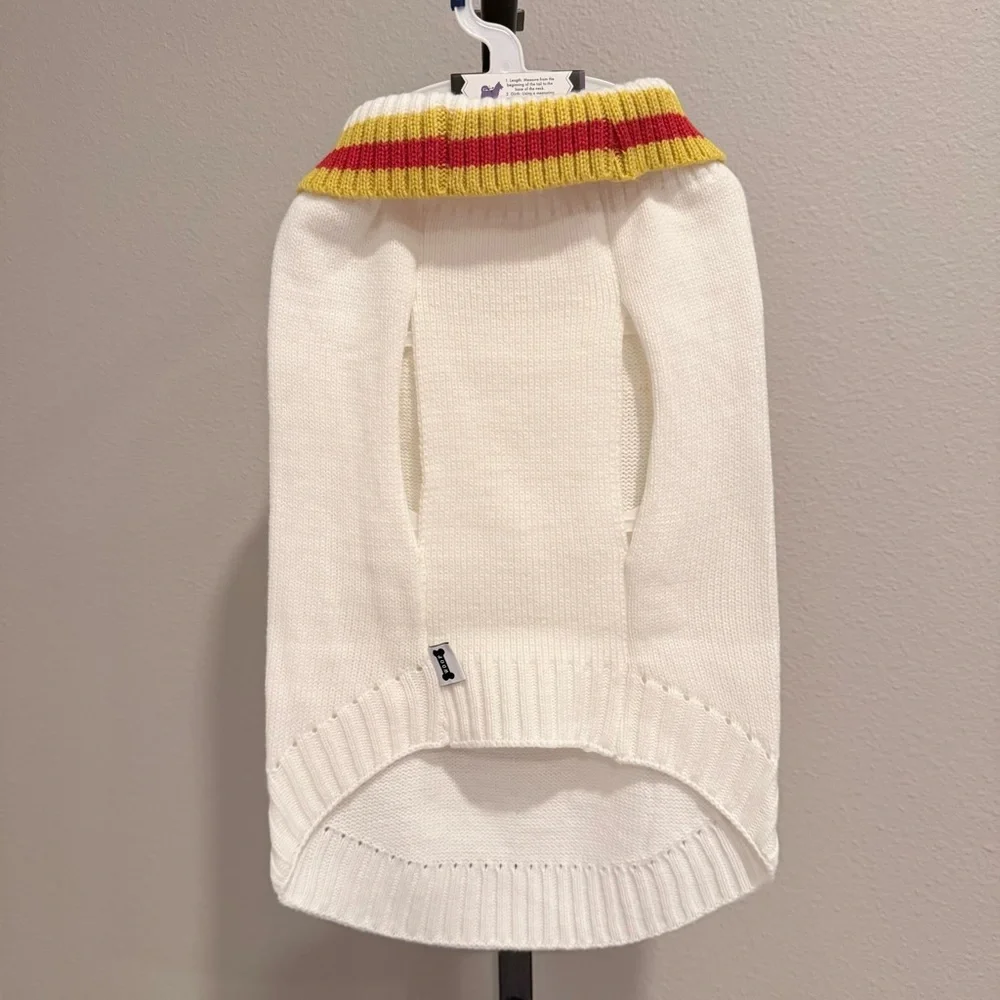 NWT Woof Halloween/ Fall pet sweater size XL
